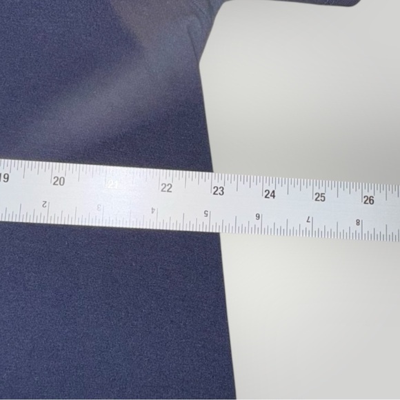 KAREN KANE V-Neck Fringe Dress - Navy Plus 1X - Picture 10 of 15